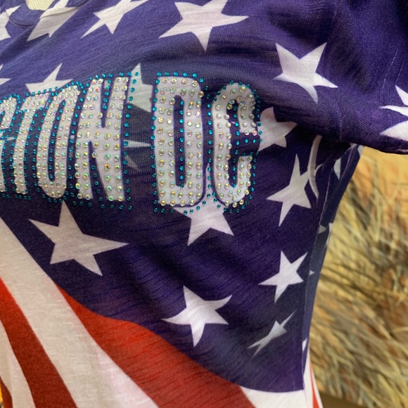 FLAG T-shirt SZ LG NEW - Picture 4 of 9